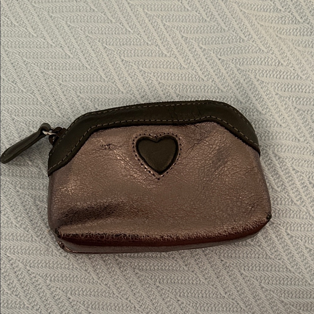 Brighton Metallic Brown Coin Purse